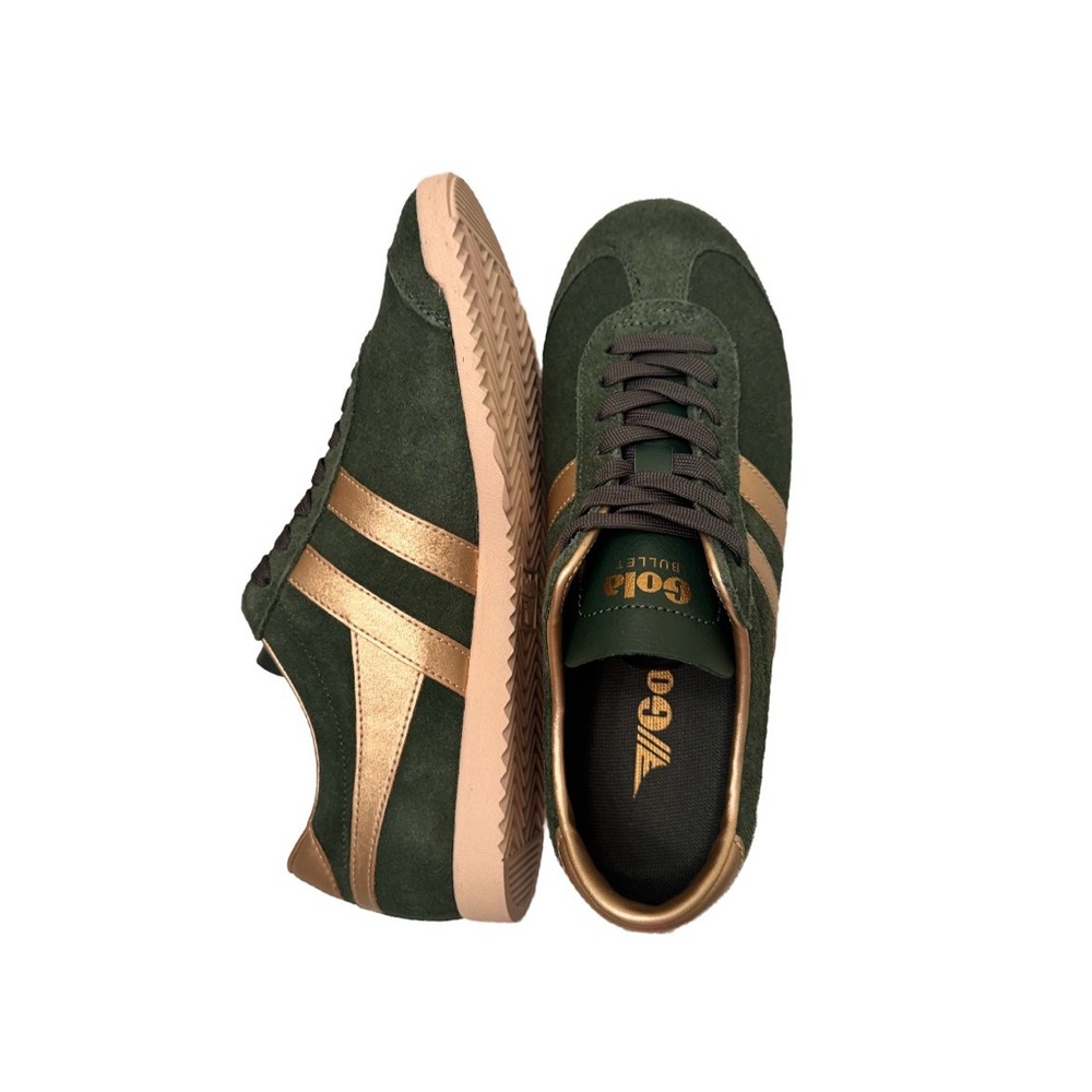 Gola Women’s Olive and Bronze Sneakers
